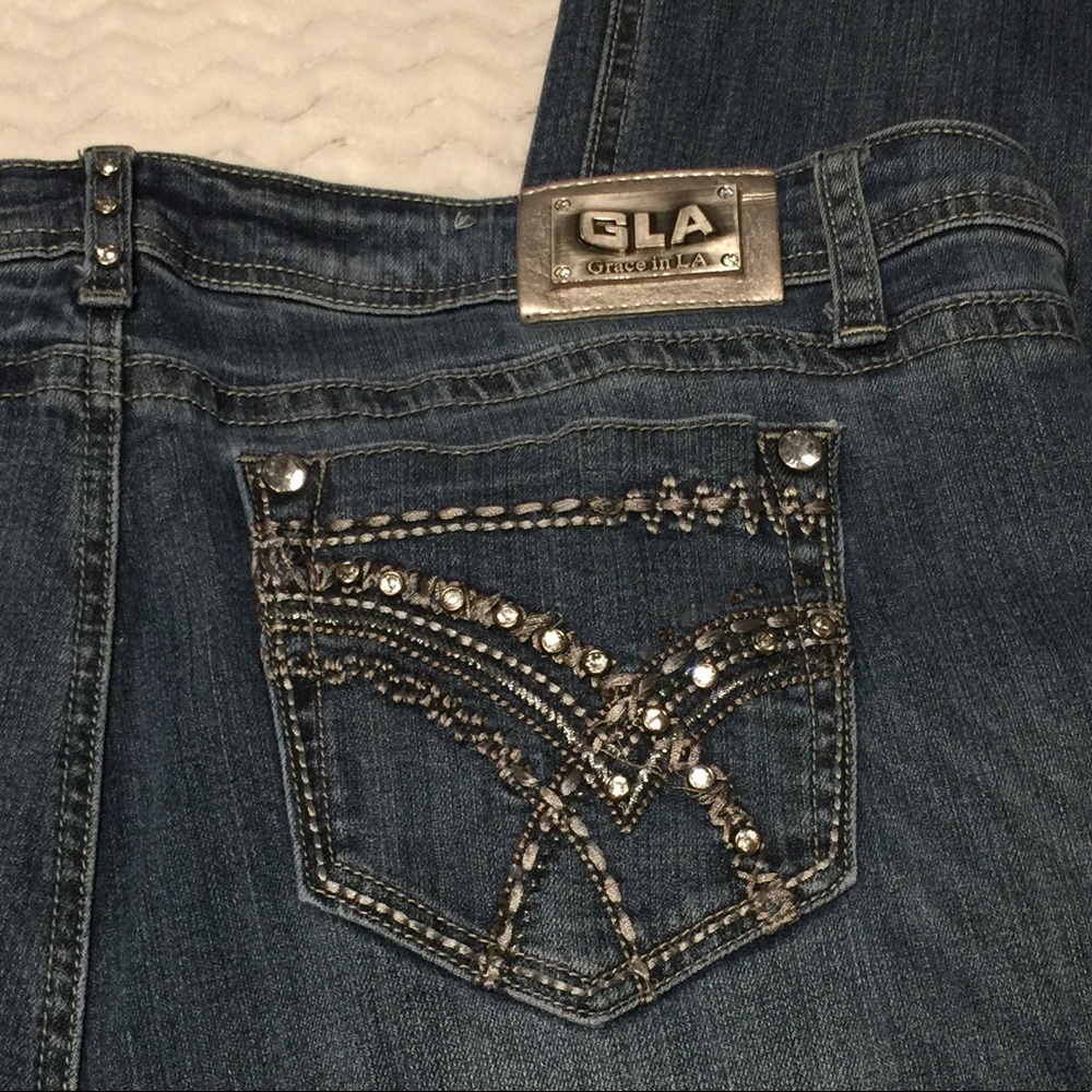 Grace in LA jeans distresses jeans